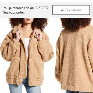 Nordstrom Teddy jacket